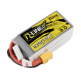 GENS ACE LIPO TATTU R-Line FPV serie - 6S 1050mAh 22,2V 6S1P (120C) Version 3.0