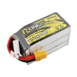 GENS ACE LIPO TATTU R-Line FPV serie - 6S 1550mAh 22,2V 6S1P (120C) Version 3.0