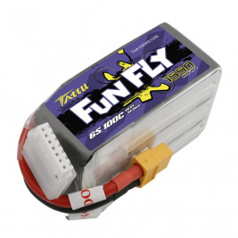 TATTU FunFly LiPo Series – 6S 1550mAh 22,2V 6S1P XT60 (100C)