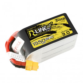 GENS ACE LIPO TATTU R-Line FPV serie - 6S 1550mAh 22,2V 6S1P (120C) Version 3.0