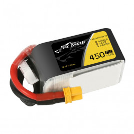 Gens Ace LiPo Tattu Serie - 4S 450mAh 14,8V 4S1P (75C) XT30