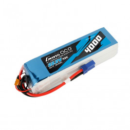 Gens ACE LiPo - 6S 4000mAh 22,2V 6S1P (45C) EC5 Plug