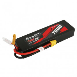 GENS ACE LiPo - 2S 7600mAh 7,4V 2S2P (60C) XT60 Plug