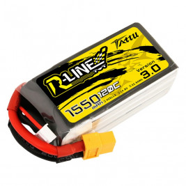 GENS ACE LIPO TATTU R-Line FPV serie - 4S 1550mAh 14,8V 4S1P (120C) Version 3.0