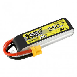 GENS ACE LIPO TATTU R-Line FPV serie - 2S 550mAh 7,4V 2S1P (95C) Version 1.0