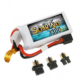 Gens ACE Soaring LiPo - 3S 1300mAh 11,1V 3S1P (30C) EC3/XT60/Dean-T Plug