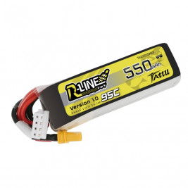 GENS ACE LIPO TATTU R-Line FPV serie - 3S 550mAh 11,1V 3S1P (95C) Version 1.0