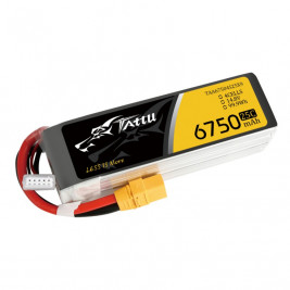 GENS ACE LiPo TATTU serie - 4S 6750mAh 14,8V 4S1P (25C) XT90 Plug