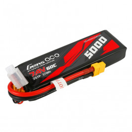 GENS ACE LiPo - 2S 5000mAh 7,4V 2S1P (60C) XT60 Plug