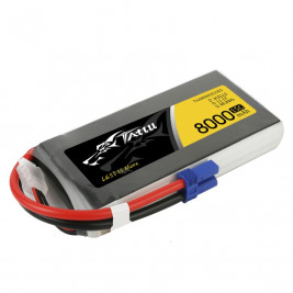 GENS ACE LiPo TATTU serie - 3S 8000mAh 11,1V 3S1P (15C) EC5 Plug