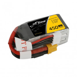 GENS ACE LiPo TATTU serie - 3S 450mAh 11,1V 3S1P (75C) XT30 Plug