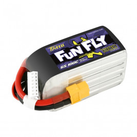 TATTU FunFly LiPo Series – 6S 1300mAh 22,2V 6S1P (100C) XT60 Plug