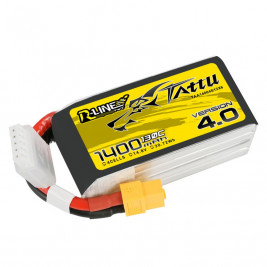 GENS ACE LIPO TATTU R-Line FPV serie - 4S 1400mAh 14,8V 4S1P (130C) Version 4.0