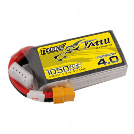 GENS ACE LIPO TATTU R-Line FPV serie - 4S 1050mAh 14,8V 4S1P (130C) Version 4.0