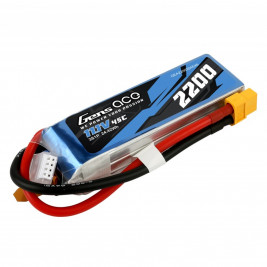 Gens ACE LiPo - 3S 2200mAh 11,1V 3S1P (45C) XT60 Plug