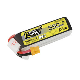 GENS ACE LIPO TATTU R-Line FPV serie - 4S 550mAh 14,8V 4S1P (95C) Version 1.0