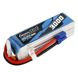 Gens ACE LiPo - 6S 3000mAh 22,2V 6S1P (60C) EC5 Plug