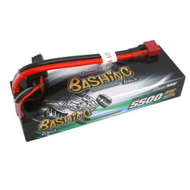 Gens ace Bashing Serie G-Tech LiPo - 2S 5500mAh 7,4V 2S1P (60C) HardCase, Dean-T Plug