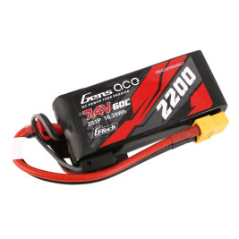 Gens ace G-Tech LiPo - 2S 2200mAh 7,4V 2S1P (60C) XT60 Plug