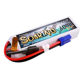 Gens ace Soaring G-Tech LiPo - 4S 4000mAh 14,8V 4S1P (30C) EC5 Plug