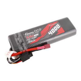 Gens ace G-Tech LiPo - 2S 4000mAh 7,4V 2S1P (60C) HardCase, Dean-T Plug