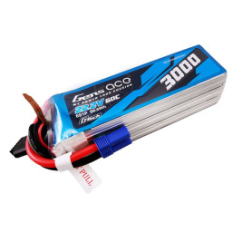 Gens ace G-Tech LiPo - 6S 3000mAh 22,2V 6S1P (60C) EC5 Plug